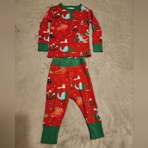 Toddler Target Wondershop Holiday Dinosaur Pajamas